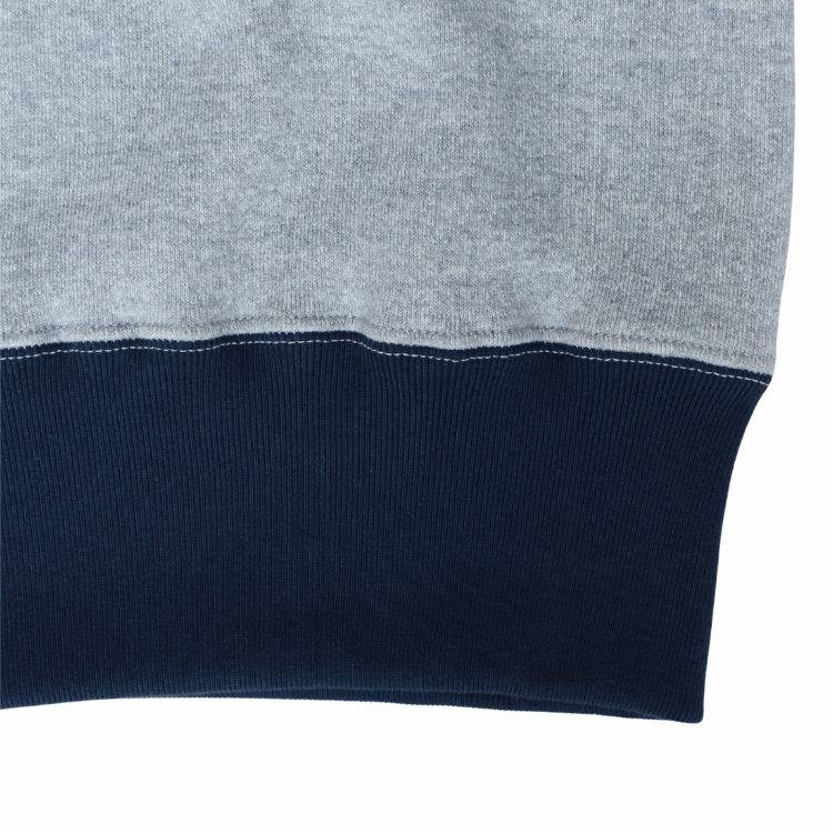 CUSHMAN クッシュマン 26387 PRINT SET IN TWO TONE SWEAT ALABAMA プリント セットイン ツートン スウェット アラバマ アメカジ カレッジモチーフ 裏起毛スウェット