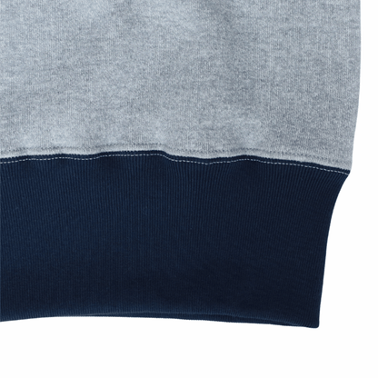 CUSHMAN クッシュマン 26387 PRINT SET IN TWO TONE SWEAT ALABAMA プリント セットイン ツートン スウェット アラバマ アメカジ カレッジモチーフ 裏起毛スウェット