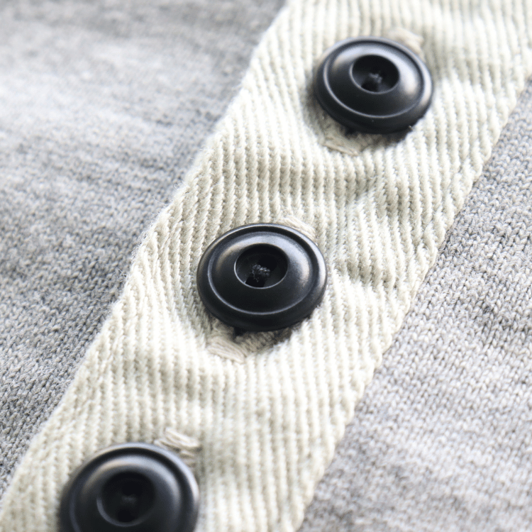 DELUXEWARE デラックスウエア S106-00 OPEN NECK オープンネック ヘンリーネック スウェット 20oz HEAVY KNIT