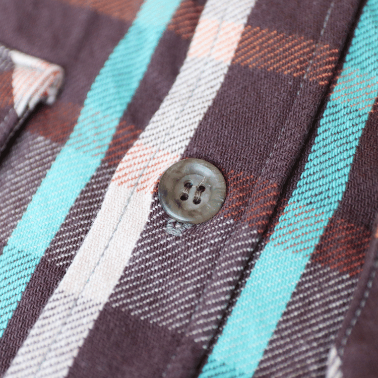 JELADO ジェラード JP23131 Unionworkers Shirt Short ユニオンワーカーズシャツ ショート ネルシャツ ショート丈