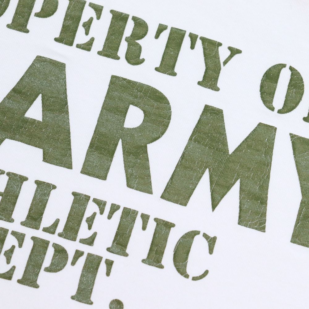 BUZZ RICKSON'S バズリクソンズ BR79348 S/S T-SHIRT PROPERTY OF U.S. ARMY ATHLETIC DEPT 半袖Tシャツ