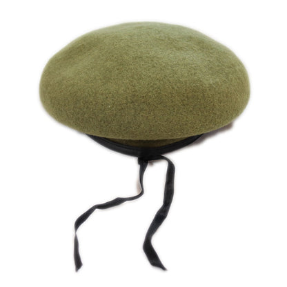 DAPPER'S ダッパーズ lot.1598 ARMY Style Woolen Beret アーミースタイル ベレー帽 ウール 00%
