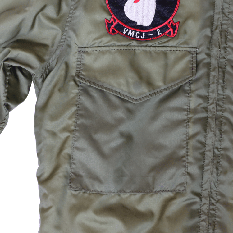 BUZZ RICKSON'S バズリクソンズ BR15948 Type WEP “BUZZ RICKSON MFG. CO., INC.” VMCJ-2 PLAY BOYS ミリタリー フライトジャケット J-WFS WEPジャケット