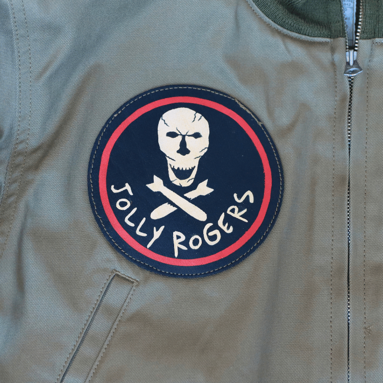 BUZZ RICKSON'S バズリクソンズ BR15995 TYPE TANKERS SLASH POCKET BUZZ RICKSON MFG.CO. 90th BOMB GROUP JOLLY ROGERS タンカース スラッシュポケット 第90爆撃航空群 ジョリーロジャース ミリタリー ジャケット U.S.ARMY