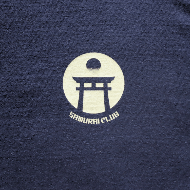 SAMURAI JEANS SCT26-101 Heavyweight T-shirt Short-sleeved T-shirt Printed T-shirt