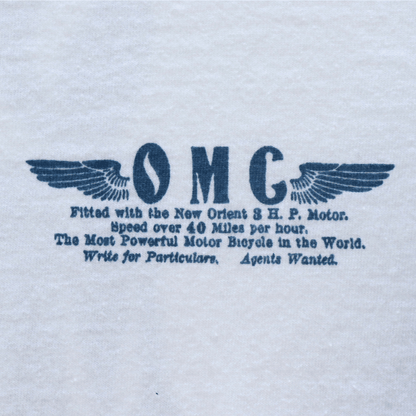 DELUXEWARE デラックスウエア MTS-2601 SOFT PRINT T-SHIRT OMC ソフトプリント Tシャツ 半袖Tシャツ ソフトニットTシャツ 7.5oz天竺 MIDソフトニット