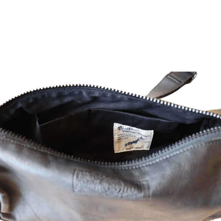 BUTLER VERNER SAILS バトラーバーナーセイルズ  Horse Roll Shoulder JA-1059-33  馬革ロールショルダーバッグ