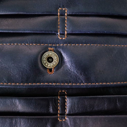 Y'2 LEATHER ワイツーレザー INDIGO HORSE 1st Type JACKET インディゴホース ファストタイプ ジャケット IB-140