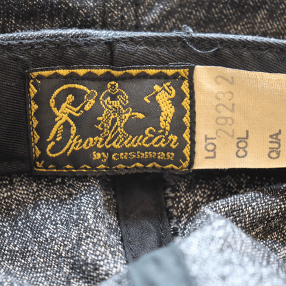 CUSHMAN 29232 CASQUETTE 10oz Denim Black Chambray Cap