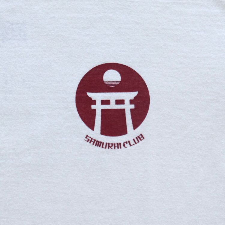 SAMURAI JEANS SCT26-101 Heavyweight T-shirt Short-sleeved T-shirt Printed T-shirt