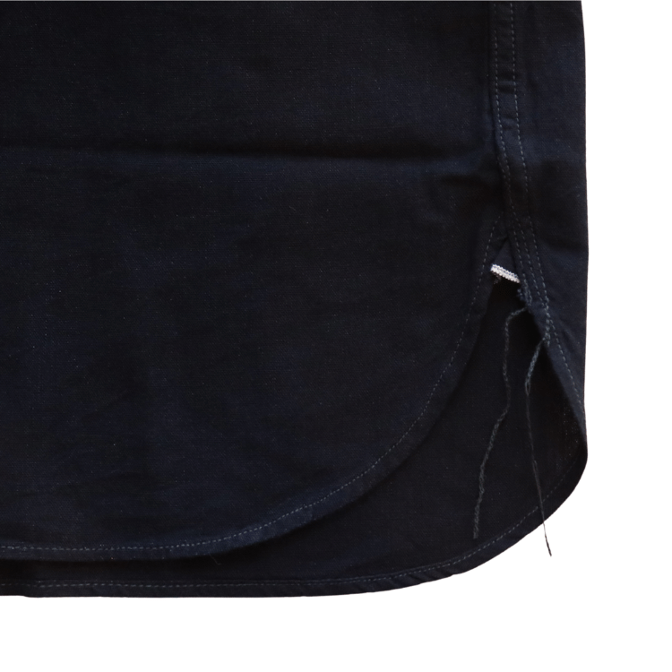 BUZZ RICKSON'S バズリクソンズ BR29143 WILLIAM GIBSON COLLECTION BLACK CHAMBRAY WORK SHIRTS  ウィリアム・ギブソン コレクション ブラックシャンブレーワークシャツ 長袖シャツ ワークシャツ ミリタリーシャツ ヴィンテージ  復刻 U.S.NAVY 米海軍 ユーティリティ シャツ