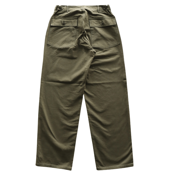 JELADO CT03347 HBT Baker Pants, Herringbone Twill, Men's Work Pants, Military M-47 Pants