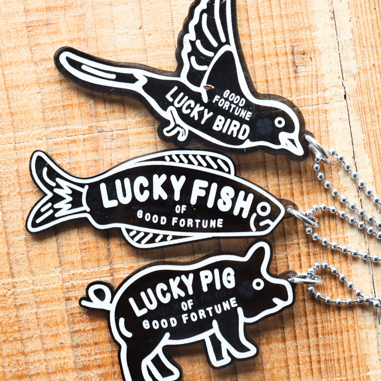 BUTLER VERNER SAILS バトラーバーナーセイルズ AW-2884  Lucky Animal Acrylic Charm ラッキーアニマル アクリルチャーム