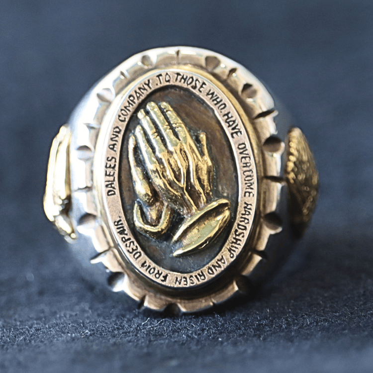 DALEE'S&CO ダリーズ by DELUXEWARE バイ デラックスウエア PH.RING PRAYING HANDS RING プレイングハンズリング シルバーリング 925 メンズ 日本製