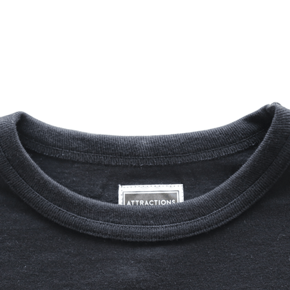 ATTRACTIONS AM0011 Heart Attractions S/S Heart Attractions Men's Short Sleeve T-Shirt, American Casual, MASA SCULP Collaboration