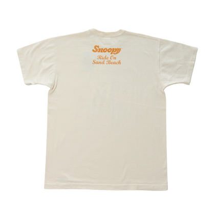 TOYS McCOY トイズマッコイ TMC2525 SNOOPY TEE "RIDE ON SAND BEACH" 半袖Tシャツ スヌーピー