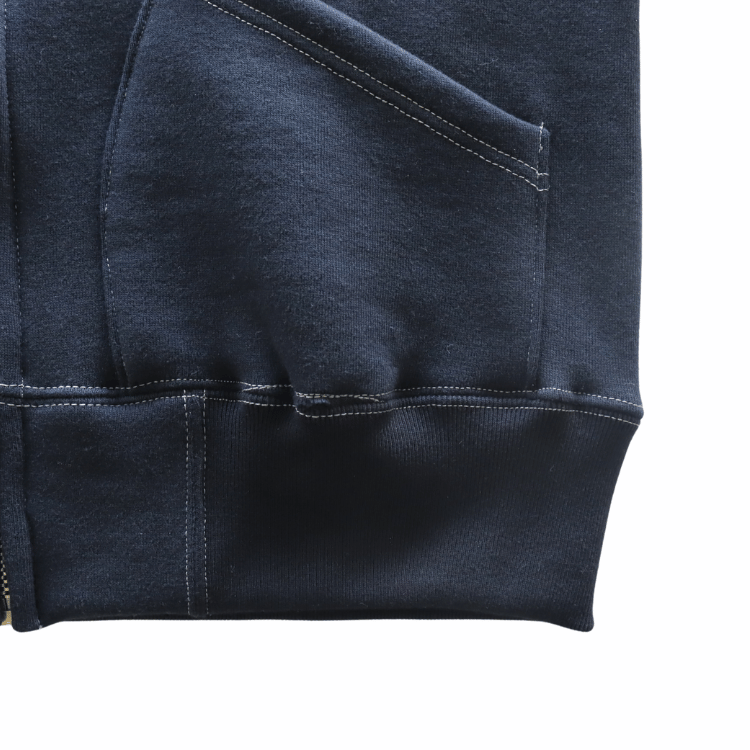 CUSHMAN クッシュマン x TOP トップ 26386T TOP別注 FULL ZIP SWEAT "HELL ON WHEEL" フルジップスウェット 裏起毛 エアブラシ