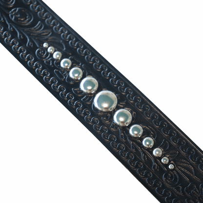 DAPPER'S ダッパーズ × ACE WESTERN BELTS Lot.1792 GO From Tokyo Design Studs Belt Made by ACE WESTERN BELTS  エースウエスタンベルト スタッズベルト