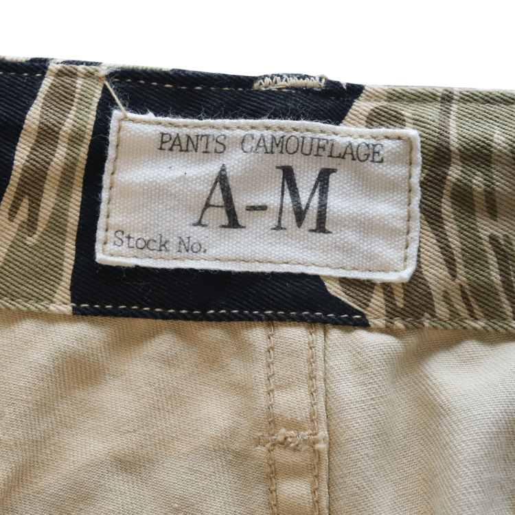 BUZZ RICKSON'S BR42502 GOLD TIGER STRIPE TROUSERS SHORT LENGTH Cargo Pants Camouflage Tiger Camo