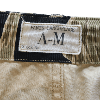 BUZZ RICKSON'S BR42502 GOLD TIGER STRIPE TROUSERS SHORT LENGTH Cargo Pants Camouflage Tiger Camo
