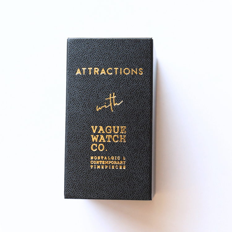 ATTRACTIONS × VAGUE WATCH Co. アトラクションズ X バーグウォッチ A20046 “20TH ANNIVERSARY WRIST WATCH” LIMITED EDITION 20THアニバーサリーリストウォッチ リミテッドエディション 腕時計 メンズ コラボレーション 20周年 アニバーサリーモデル 日本製オートマチックムーブメント