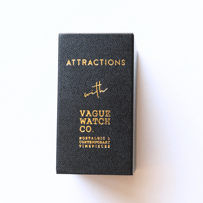 ATTRACTIONS × VAGUE WATCH Co. アトラクションズ X バーグウォッチ A20046 “20TH ANNIVERSARY WRIST WATCH” LIMITED EDITION 20THアニバーサリーリストウォッチ リミテッドエディション 腕時計 メンズ コラボレーション 20周年 アニバーサリーモデル 日本製オートマチックムーブメント