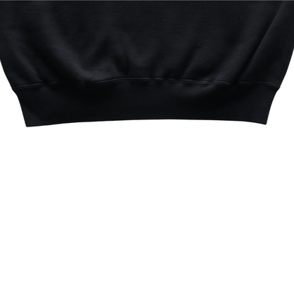 DAPPER'S ダッパーズ 1811 Binder Crew Neck Sweat Flocky Print Design Model バインダークルーネックスウェット フロッキープリントデザインモデル