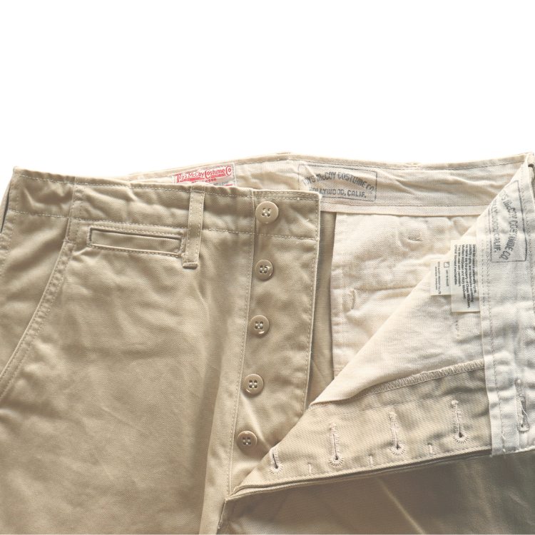 TOYS McCOY トイズマッコイ TMP2504 "V.HILTS" STEVE McQUEEN TROUSERS チノパン スティーブマックイーン