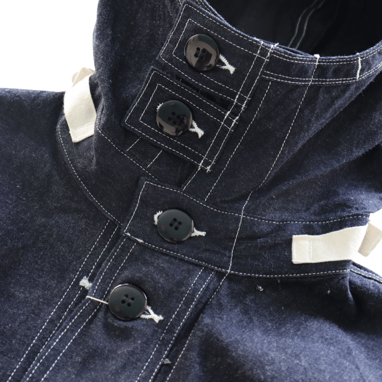 BUZZ RICKSON'S バズリクソンズ BR11703A U.S. NAVY DENIM GAS PROTECTIVE PARKA デニムガスプロテクティブパーカー ミリタリー ガスパーカー デニムパーカー  U.S.NAVY 米海軍