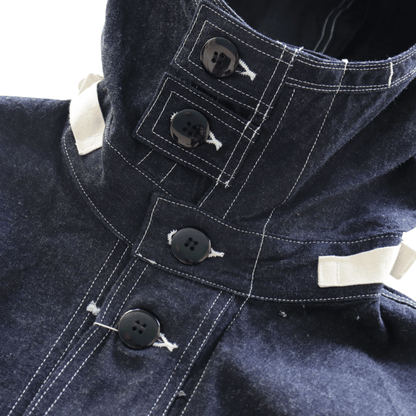 BUZZ RICKSON'S バズリクソンズ BR11703A U.S. NAVY DENIM GAS PROTECTIVE PARKA デニムガスプロテクティブパーカー ミリタリー ガスパーカー デニムパーカー  U.S.NAVY 米海軍