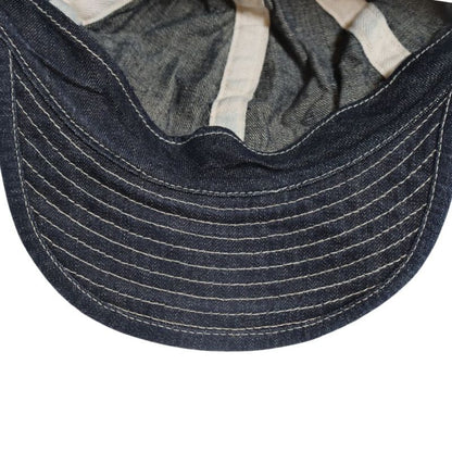 BUZZ RICKSON'S BR02308 HAT, WORKING, DENIM (MOD.) ARMY DENIM CAP Army denim cap Military cap