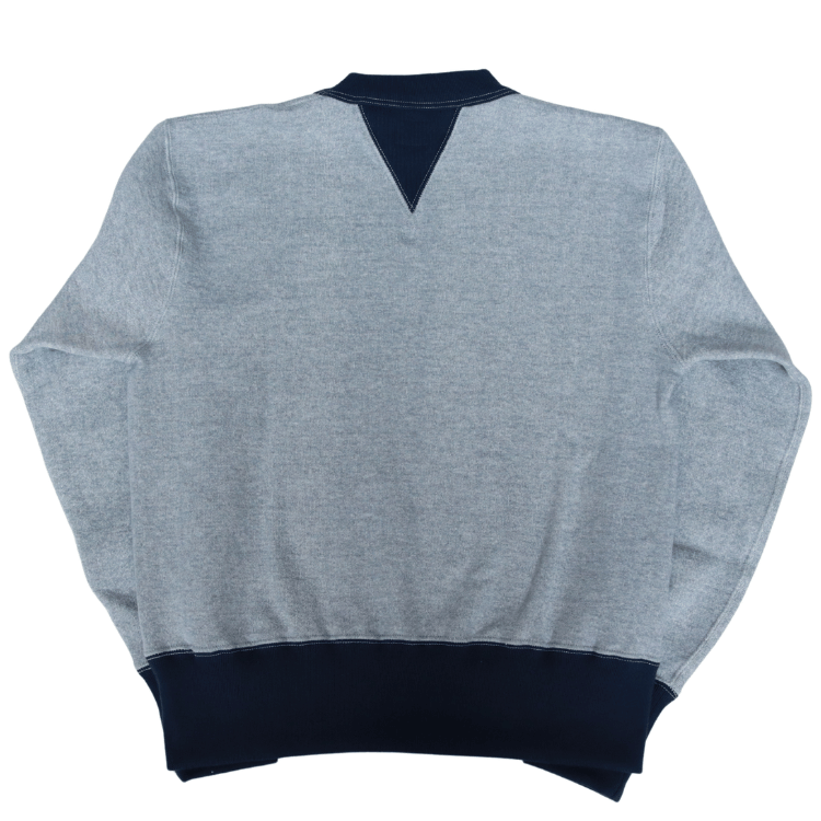 CUSHMAN クッシュマン 26387 PRINT SET IN TWO TONE SWEAT ALABAMA プリント セットイン ツートン スウェット アラバマ アメカジ カレッジモチーフ 裏起毛スウェット