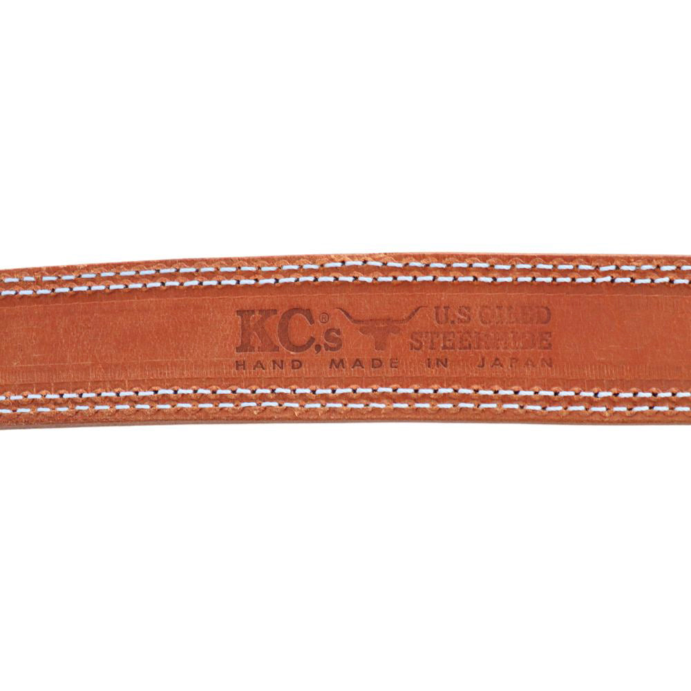 KC's ケイシイズ ベルト 1 3/4インチ ギャリソン ダブルステッチ  GARRISON DOUBLE STITCH BELT KID711