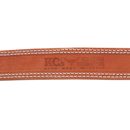 KC's ケイシイズ ベルト 1 3/4インチ ギャリソン ダブルステッチ  GARRISON DOUBLE STITCH BELT KID711