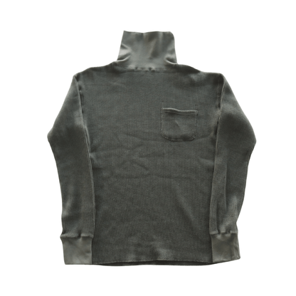 CUSHMAN クッシュマン 26380 BIG WAFFLE TURTLE NECK ビッグワッフルタートルネック 長袖