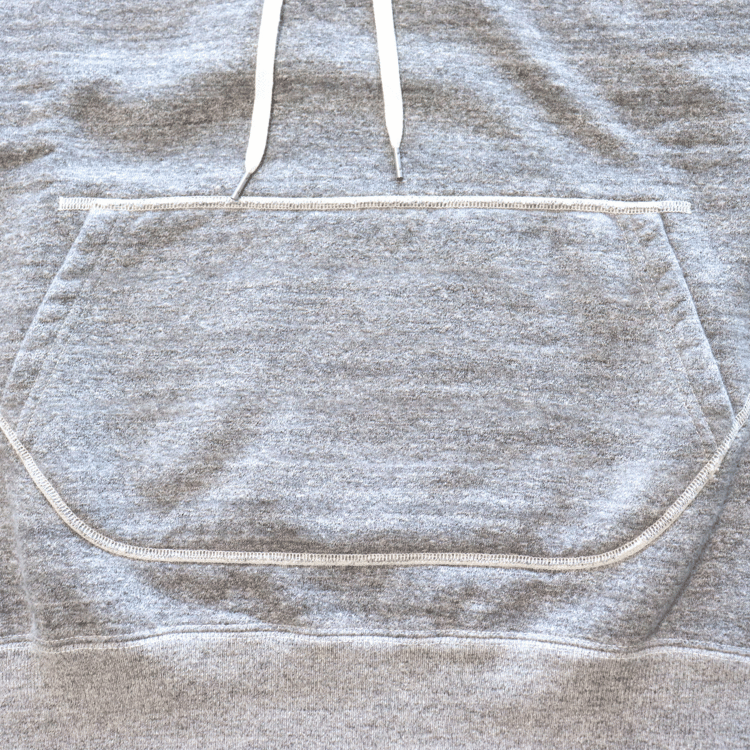 RAGGY GP-01 Loopwheel Knit Hoodies, Sweatshirt with Pockets and Raglan Sleeves