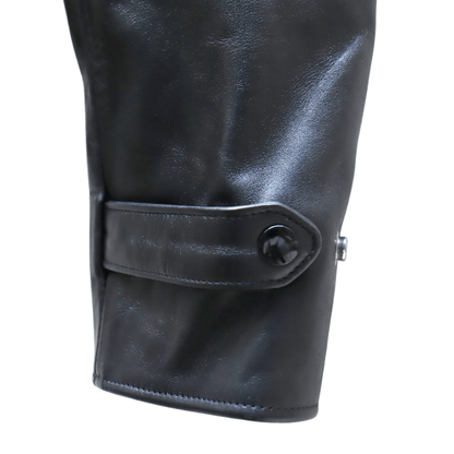 Bilt Buck by ATTRACTIONS Lot. 625 Hair On Horsehide King Shawl Jacket Black Leather Jacket
