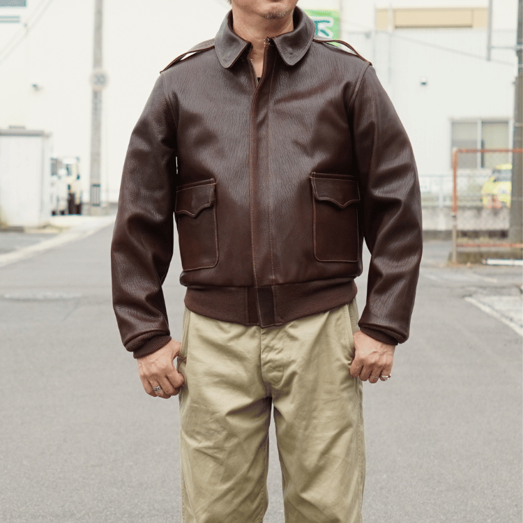 BUZZ RICKSON'S バズリクソンズ BR80686 Type A-2 “BUZZ RICKSON CLOTHING CO. CONTRACT No.18091 GOAT SKIN” タイプ A-2 ゴートスキン ミリタリー フライトジャケット