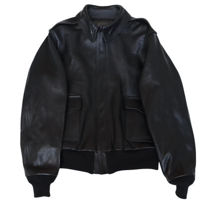 BUZZ RICKSON'S バズリクソンズ BR80690 WILLIAM GIBSON COLLECTION Type BLACK A-2 GOAT SKIN ウィリアム・ギブソン コレクション タイプブラックA-2 ゴートスキン レザージャケット ミリタリー ブラックシリーズ