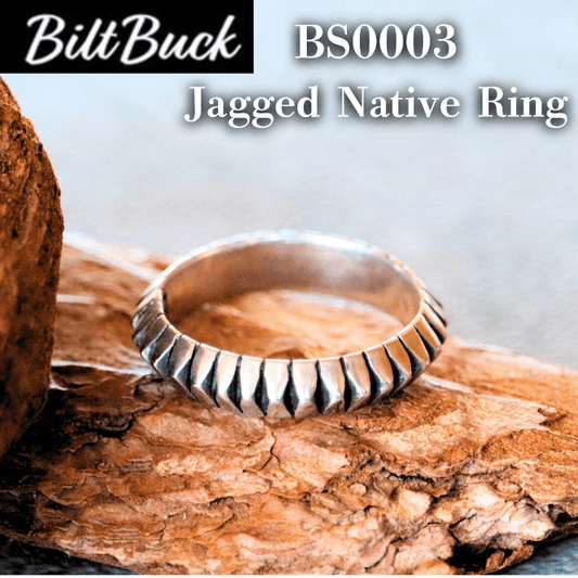 BILT BUCK ビルトバック BS0003 Jagged Native Ring ジャゲッドネイティブリング 925