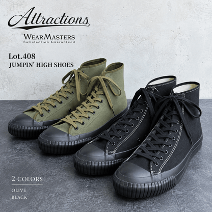 WEARMASTERS ウエアマスターズ by Attractions 408 Jumpin’High Shoes ハイカットスニーカー