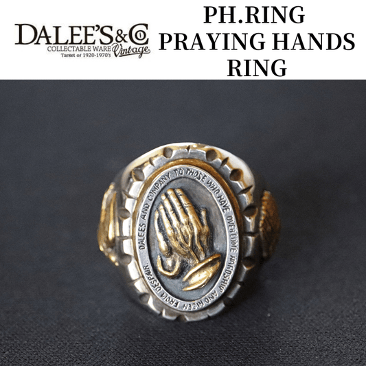 DALEE'S&CO ダリーズ by DELUXEWARE バイ デラックスウエア PH.RING PRAYING HANDS RING プレイングハンズリング シルバーリング 925 メンズ 日本製