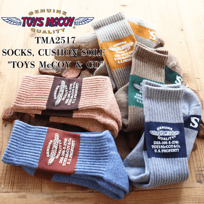 TOYS McCOY SOCKS, CUSHON SOLE TMA2517