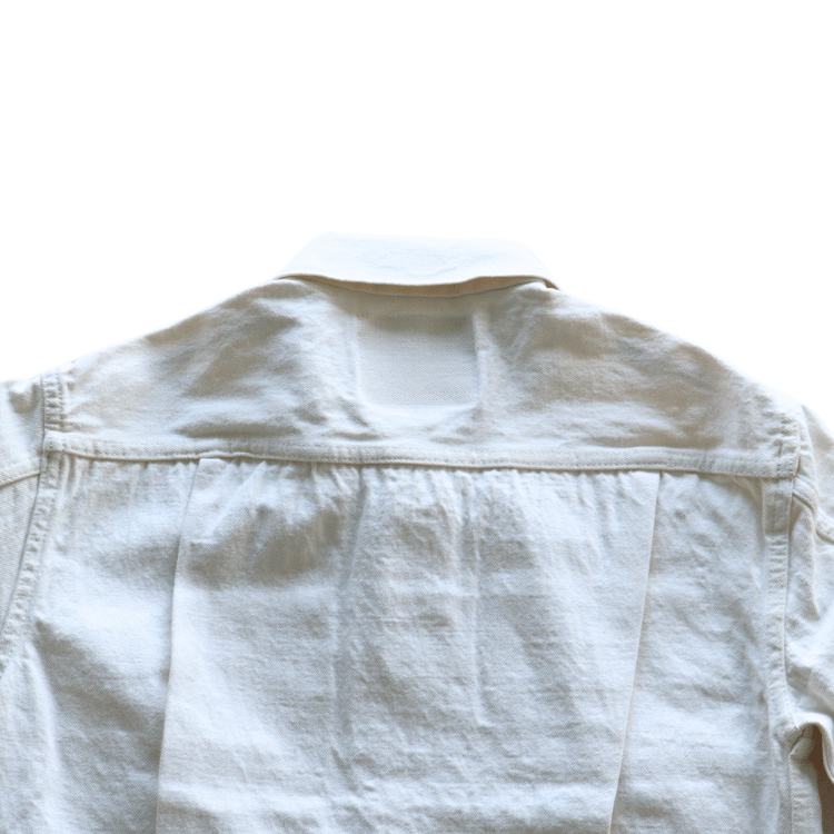 SUGAR CANE シュガーケーン SC15720 SUGAR CANE 13oz. WHITE DENIM JACKET 1953 MODEL　STANDARD DENIM（スタンダードデニム）2nd（セカンド）ホワイトデニム ジャケット